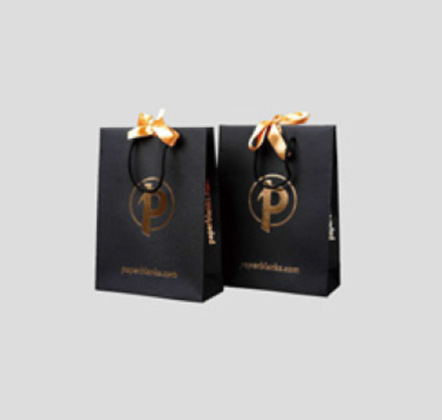 Gold Stamping Paper Bags